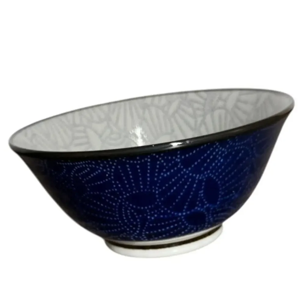 Tokyo Design Studio Japan Blue White Rice Bowl Ramen Bowl Japanese